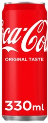 Coca cola regular blik 24*330ml