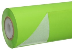Papier rol 25cm wit kraftpapier 50g 1.25kg - licht groen