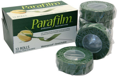 Parafilm 13mm breed,  27m per rol - groen