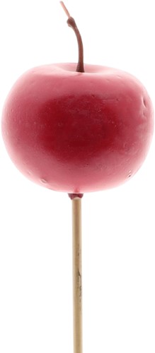 Bijsteker 50cm Appel blush d5  250 per doos - donkerrood