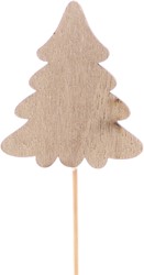 Bijsteker 50cm Boom Lugo  6*0.6cm 250 per doos - naturel
