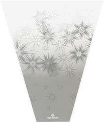 Hoes 40*30*10cm Frozen Matte OPP 1000 stuks per doos - grijs
