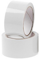 Tape 50/66 50mm breed, 66m per rol Top Triple - wit